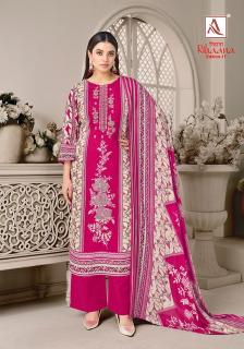 Alok suit rihaana-17 net dress material wholesale